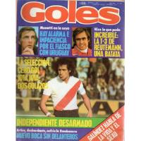 Usado, Revista Goles 1520 7 Mar 1978 Reutemann Galindez Seleccion segunda mano  Argentina