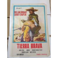 Afiche De Cine Original-tierra Brava-1794, usado segunda mano  Argentina
