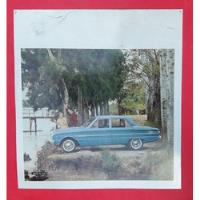 Antiguo Cartel Chapa Publicidad Ford Falcon 1964 Original segunda mano  Argentina