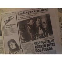 Clarin Espectaculos 1989 Soda Stereo Redonditos De Ricota segunda mano  Argentina