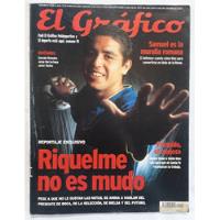 El Grafico 4249 - Juan Roman Riquelme Boca 2001 Fs segunda mano  Argentina