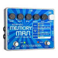 Pedal Electro Harmonix Stereo Memory Man Delay With Hazarai, usado segunda mano  Argentina
