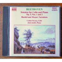 Beethoven - Sonatas For Cello And Piano - Op 5 1&2 segunda mano  Argentina