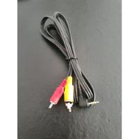 Cable Adaptador Ficha Av Rca Macho A Miniplug Macho 1.5m, usado segunda mano  Villa Urquiza