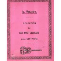 Usado, Partitura Original Colección De 50 Estudios Para Guitarra  segunda mano  Argentina