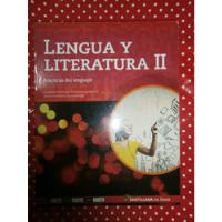 Lengua Y Literatura 2 Santillana En Línea Como Nuevo! segunda mano  Argentina