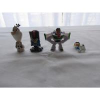 Lote De 4 Muñequitos De Colección: Minios, Frozen, Toy Story segunda mano  Argentina