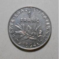 Francia 1 Franco 1964 - Km# 925.1 - La Sembradora segunda mano  Argentina