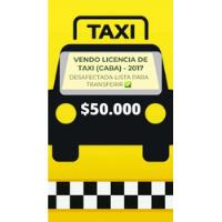 taxis segunda mano  Capital Federal