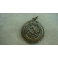 Medalla Sindicato Guardavidas Y Afines En Bronce 3,1 X 1,5mm, usado segunda mano  Argentina