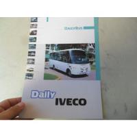 Folleto Colectivo Bondi Fiat Iveco Daily 2001 Micro Bus segunda mano  Villa Luzuriaga