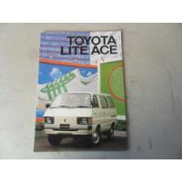 Folleto Toyota Lite Hace 1980 Antiguo Original Furgon Van segunda mano  Argentina