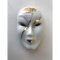 Mascara Veneciana Cerámica Oriental  Importada-6x4cm, usado segunda mano  Argentina