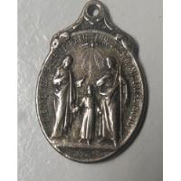 Medalla Antigua Sagrada Familia -a Ss Patre Benedicta segunda mano  Argentina
