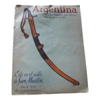 Revista Antigua Sable De San Martín Año 1950. segunda mano  Argentina