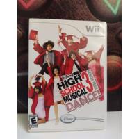 Disney High School Musical 3 Dance! Wii Original Ntsc segunda mano  Argentina