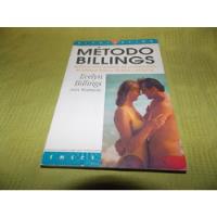 Método Billings - Evelyn Billings - Emecé segunda mano  Argentina