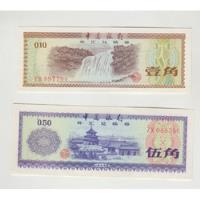 Usado, Billete China 0.10 + 0.50 Fen Año 1979 Sin Circular segunda mano  Argentina