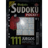 Quijote Sudoku Pocket 111 Juegos - Ediciones De Mente segunda mano  Argentina