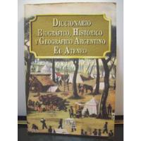 Adp Diccionario Biografico Historico Geo Argentino El Ateneo segunda mano  Argentina