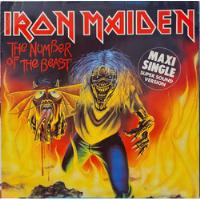 Vinilo Iron Maiden Number Of The Beast Maxi Single 1982 Imp segunda mano  Argentina