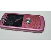 Usado, Celular Basico Resistente Motorola Vintage Pink Rosa Adultos segunda mano  Argentina