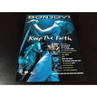 (bj017) Publicidad Bon Jovi Keep The Faith Usa * 1992, usado segunda mano  Argentina