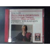 Wagner - Preludes & Overtures - Herbert Von Karajan - Cd segunda mano  Argentina