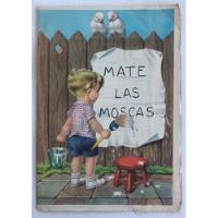 Mate Las Moscas Cuaderno Infantil Antiguo segunda mano  Argentina