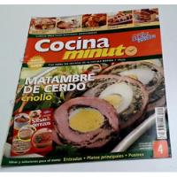 Revista Cocina Minuto Matambre De Cerdo Año 2009 Número 4 segunda mano  Argentina