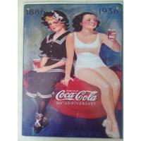 Coca Cola Cuadro Vintage. 50 Aniversario De 1886 A 1936 segunda mano  Argentina