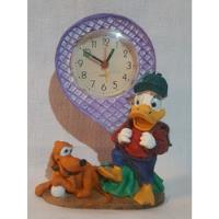 Reloj De Mesa Infantil Disney Pato Donald Y Pluto   segunda mano  Argentina