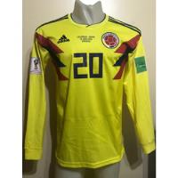 Camiseta Colombia V Japón Rusia 2018 Quintero #20 River T. M segunda mano  Villa Real