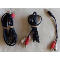 Cable Mini Plug 3.5mm Macho A 2 Rca 30cm, 60cm Y 1,5m segunda mano  Argentina