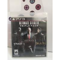Ultimate Stealth Triple Pack - Hitman - Deus Ex - Thief -ps3 segunda mano  Argentina