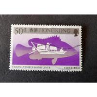 Sello Postal - Hong Kong - 1986 - Botes De Pesca segunda mano  Argentina