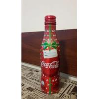 Botella Aluminio Coca Cola Navidad Brasil 2014 segunda mano  Argentina