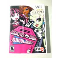 Monster High Ghoul Spirit Wii Lenny Star Games segunda mano  Argentina