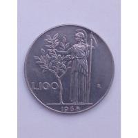 Moneda Republica Italiana L100 1968 segunda mano  Argentina