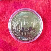 Usado, Moneda Bitcoin Física Coleccionable Con Cápsula segunda mano  Argentina