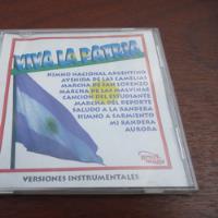 Viva La Patria - Versiones Instrumentales - Cd segunda mano  Argentina