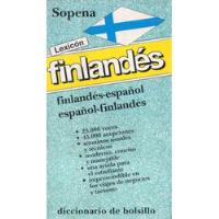 Lexicon Finlandes - Español Sopena Diccionario De Bolsillo segunda mano  Argentina