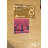 Matemática En Red 8 - Az Editora segunda mano  Argentina