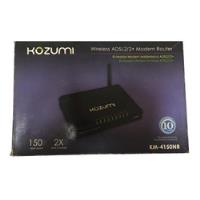 Usado, Modem Router Kozumi Wireless Adsl2/2+ Inalámbrico Km-4150nr segunda mano  Argentina