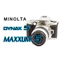 Manual Minolta Dynax 5 / Maxxum 5 Impreso En Ingles Ver Foto segunda mano  Argentina