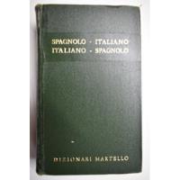 Dizionario Spagnolo-italiano Italiano-spagnolo Miglioli  C65, usado segunda mano  Argentina