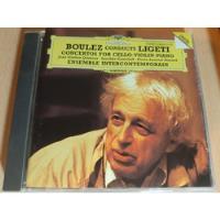Boulez Conducts Ligeti - Concertos For Cello ..../ Cd segunda mano  Argentina