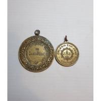 Antigua Medalla Colegio San José Córdoba Lote X 2 Ro 1726 segunda mano  Argentina