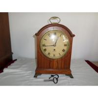 Antiguo Reloj De Mesa Maple & Co London Mahogany Clock Func, usado segunda mano  Argentina