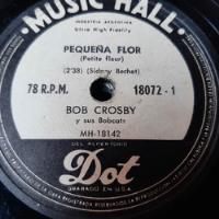 Pasta Bob Crosby Y Sus Bobcats Music Hall C185 segunda mano  Argentina